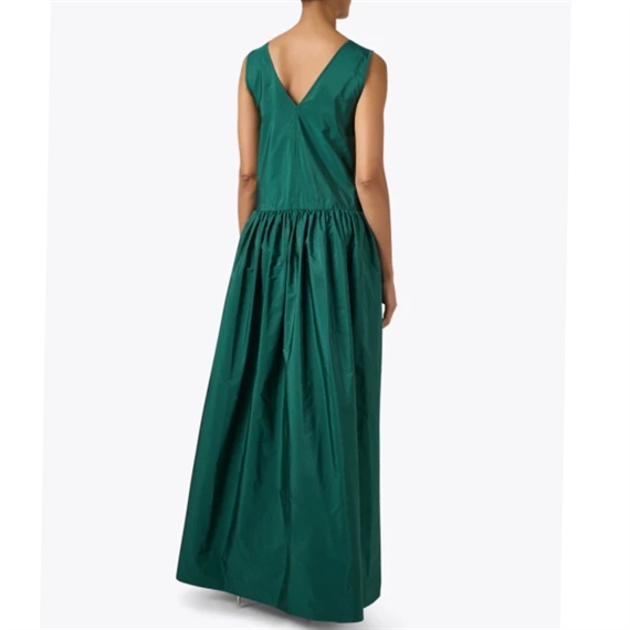 Max Mara Studio KABALA Kjole, Emerald